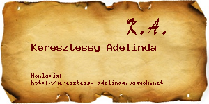 Keresztessy Adelinda névjegykártya